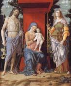 Andrea Mantegna The Virgin and Child with the Magadalen and Saint John the Baptist Sweden oil painting art